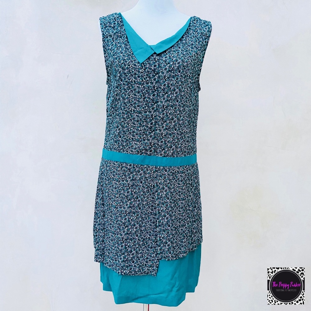 Skunkfunk Aizeti Sustainable Mod Collar Dress Nwt - image 1